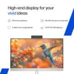 HP All-in-One, AMD Ryzen 5 7520U (16GB LPDDR5, 512GB SSD) IPS, Three-Sided, Micro-Edge, Anti-Glare, FHD, 23.8''(60.5 cm), Win 11 Home, Office 24, 5.27kg, FHD IR Camera, 24-cr0271in - Image 3