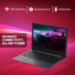 EBook 11.6" HD Laptop | Best Student & Office Work Laptop | Celeron N4020 | 4GB DDR4 | 128GB eMMC + M.2 SSD Expandable Slot | Win 11 Home |31Wh Battery | UHD Graphics 600 | Black - Image 4