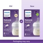 Philips Avent Natural Response Baby Feeding Bottle - 125Ml Baby Milk Bottle for Newborns and Up, Bpa Free, 0+ Months (Model SCY900/01) - Image 2