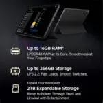 Redmi Pad 2 Wi-Fi + Cellular, Active Pen Support, 27.94cm(11") Model, 2.5K Sharp & Clear Display, 6GB, 128GB, All Day & More 9000mAh Battery, AI-Enabled, Dolby Atmos, HyperOS 2, Graphite Grey - Image 11