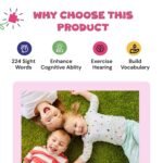 Talking, Rechargeable, Electronic Flash Cards Learning Toy, 110+ Interactive Double Sided Montessori Cards for 2–5 Year Old Boys, Educational Toy for 3 Year Old, Birthday Gift for Kids - Image 6