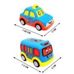 PRIME DEALS Unbreakable Pull Back Vehicles| Push and Go Crawling Toy for Kids & Children, Power Friction Cars for 3+ Years Old Boys|Girls (Pack of 7)., Multicolor - Image 6