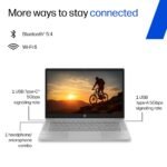 HP Chromebook 14, MediaTek Kompanio 540 (4GB LPDDR5, 128GB UFS) HD, Anti-Glare, Micro-Edge, 14''/35.6cm, ChromeOS, 100 GB Google One(1yr), Modern Gray,1.35kg, nm0004MU, HD Camera w/Shutter Laptop - Image 8