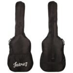 Juarez Lindenwood Acoustic Guitar Kit, JRZ38C/3TS 38 Inches Cutaway, 38C With Bag, Strings, Picks And Strap, 3TS Sunburst - Image 8