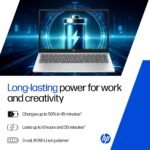 HP 14 Smartchoice, Intel Core Ultra 5 125H 12 TOPS, 24GB DDR5 (Upgradeable) 1TB SSD, Anti-Glare, FHD, 14''/35.6cm,Win11, M365*Office24, Silver, 1.4kg, ep1180tu, FHD Camera w/Shutter, Backlit AI Laptop - Image 8