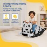 Amazon Brand – Jam & Honey Panda 3-in-1 Foldable Slide with Rocker Chair for Toddlers | Small | Indoor & Outdoor | Safe for Boys & Girls | Age 2 Years | Easy Assembly | Black - Image 3