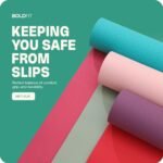 Boldfit Yoga mat for Women and Men with Cover Bag TPE Material 6mm Extra Thick Exercise mat for Workout Yoga Fitness Pilates and Meditation, Anti Tear Anti Slip, Blue & Pink - Image 7
