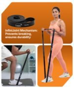 Resistance Band for Workout & Stretching, Exercise Band for Men & Women, Thera Band for Yoga, Pilates, Gym, Home Workout & Fitness Training, Latex Band for Strength, Toning & Flexibility(10-30Kg) - Image 4