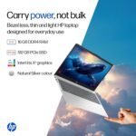 HP 15 Laptop | Intel Core i5-13420H,13th Gen |16GB RAM | 512GB SSD | Win 11 |M365 Basic(1yr)* Office24|Anti-Glare, Micro-Edge, 15.6''/39.6cm|Backlit KB|FHD Camera w/Shutter|1.65kg, Silver -FR0045TU - Image 3