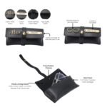 Aica Personalized Name & Charm Leather Wallet Mens Combo Giftset (Black) | Customized Valentine�s Day Valentine Propose Day Gift For Men Boy Husband Father Boyfriend Friend Family Lover Office Couples - Image 6