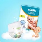 Amazon Brand - Supples Premium Baby Diaper Pants | 16 Baby Diapers | Medium | 7-12 Kg | 12 Hrs Absorption | Cushiony Cotton Soft Fabric | Phthalates-Free | Triple Leak Guard - Image 7