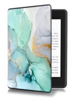 ProElite Cover Case for Kindle Paperwhite 12th Gen 7 inch Case, Slim Smart Flip case Cover for Amazon Kindle Paperwhite 12th Generation 7 inch 2024, Marble Green - Image 4