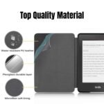 MOCA Case for Kindle Paperwhite 12th Gen 7" (2024) & Kindle Colorsoft 7" (2025), Slim PU Leather Cover with Auto Wake/Sleep, Magnetic Closure, Lightweight (City Night) - Image 3