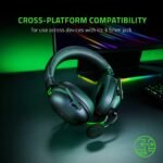 Razer BlackShark V2 X Gaming Headset: 7.1 Surround Sound - 50mm Drivers - Memory Foam Cushion - PC - Image 8