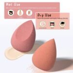 My Colors Beauty Blender Sponge in A Storage Box,4 Pcs IN BOX Multicolour Makeup Cosmetic Puff Makeup Sponge With Storage Box Foundation Powder Sponge Beauty Tools Women Makeup Accessories - Image 3