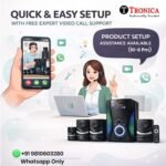 TRONICA Tango Prime 35W 2.1 Bluetooth Home Theater System with 4" Woofer, Wooden Subwoofer, Remote Control, USB, Micro SD, FM, AUX, TV & Laptop Compatible, Powerful Bass Multimedia Speakers - Image 2