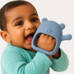 Nubokind Koala Wrist-Fit No-Drop Baby Teether | Silicone Teething Toy for 3-12 Months | BPA Free, BIS Certified Chew Toy for 0-6 Months, Molar Relief | Sky Blue | Single Pack - Image 7