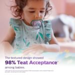 Avent Philips Pacifier Ultra air | Lets Your Baby's Skin Breathe | Orthodontic & BPA Free | 2 Pack | 6-18m | SCF085/61 | Silicone - Image 3