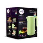 wipro ABS Elato BK211 Cool Touch Double Layer Electric Kettle, 1.7 Litres, Anti-Rust Shield, Super Fast Heating, 3X Protection-Overheating, Dry Boil & Auto Shut-Off,1200 Watts, 2 Years Warranty, Green - Image 10