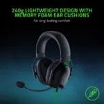 Razer BlackShark V2 X Gaming Headset: 7.1 Surround Sound - 50mm Drivers - Memory Foam Cushion - PC - Image 6