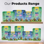 Baby Diapers Pant Style | Size - L - 60 (Pack of 1) | Odorless and Antibacterial Layer with Urine Indicator (60 Pieces) - Image 6