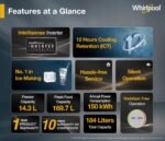 Whirlpool 184 L 5 Star Direct-Cool Single Door Refrigerator with Intellisense Inverter Compressor (205 WDE ROY 5S Inv SAPPHIRE SPRING-Y, Blue, 2026 Model) - Image 3