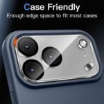 JETech Camera Lens Protector Guard for iPhone 17 Pro, Clear, 3-Pack - Image 7