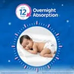 Little's Baby Diapers S Size (Small) Pants Style | 4-8 kg | 80 Count | Comfy Nights Baby Diaper Pants with Leakage Guard & Upto 12 Hours Absorption (40 Count, Pack of 2) - Image 3