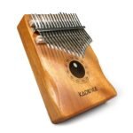 Kadence K17A 17-Key Kalimba | Mahogany Thumb Piano with Laser-Engraved Notes | C Major Keys | Armrest | Natural - Image 2