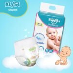 Amazon Brand - Supples Premium Baby Diaper Pants | 54 Baby Diapers | XL | 12-17 Kg | 12 Hrs Absorption | Cushiony Cotton Soft Fabric | Phthalates-Free | Triple Leak Guard - Image 8