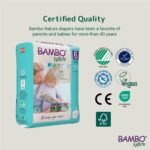 Bambo Nature Premium Baby Tape Diapers for Kids XXL Size (16+ Kgs), Super Absorbent, Breathable, Extra Soft, Dermatologically Tested, Hypoallergenic Toddler Nappies With Wetness Indicator, 20 Count - Image 4