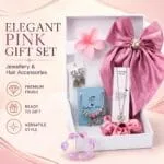 CSN - CUTE SHOPPING NETWORK Fashion Jewelry Gift Set with 7 accessories, Gift hamper for women & girls, Birthday, Anniversary, Rakshabandhan, Diwali Gift | Random Colors & Designs - Image 2