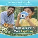 Toy Imagine Kids Digital Camera Toy 3.0MP 1080P Video Camera with 2-Inch Screen & 32GB Capacity USB Rechargeable with Games,Filters,Time-Lapse Educational Birthday Gift for Boys & Girls Age 3–12(Blue) - Image 9