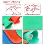 MEDGEARS Rubber Hot/Warm Water Bag Therapy for Pain Relief & Massager Non-Electrical Hot Water Bag (Multi-color) (2000ML) (Pack of 1) - Image 6