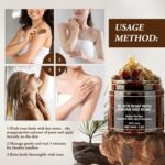 MS MAGIC SECRET Moroccan Beldi Soap – Natural Organic Black Soap for Exfoliating, Detoxifying, and Hydrating Skin – Ideal for Body Scrub, Spa & Hammam Rituals, Removes Dead Skin Cells (200 grams) - Image 2