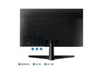 Samsung 24" Flat Monitor | FHD (1920 x 1080)| 100 Hz | 5 ms | D-Sub & HDMI Ports | Game Mode | Wide Viewing Angle | 3000:1 Contrast Ratio | Eye Saver Mode | Wall Mountable | LS24F330EAWXXL | Black - Image 9