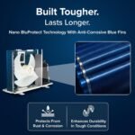 Blue Star 1 Ton 5 Star,New Star rated,Smart Inverter Split AC (Copper, Convertible 5 in 1 Cooling, DigiQ Hepta Sensor, Blue Fins, Self Diagnosis, IA512ZXUS, White) - Image 9