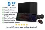 TECNICO Victory Desktop CPU Set, Core I3 2120 2.2GHz, 8 GB DDR3 RAM, 128 GB SSD, RGB Keyboard Mouse Set, WiFi 6, Bluetooth, Speakers, (Include Monitor 20" Led) - Image 6