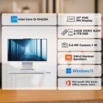 Lenovo IdeaCentre AIO Intel Core i5-13420H 27" FHD (24GB RAM/1TB SSD/Win11/Microsoft 365 Basic + Office Home 2024/3Wx2 Harman/Wireless EOS Keyboard & Mouse,Grey), F0HM00W6IN All-in-One Desktop - Image 2