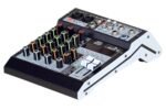 kh Audio Mixer 4 Channel for Stage Live Studio Stereo Recording DJ Stage Professional Audio Mixer Sound Board Console System Interface 4 Channel 48V Phantom Power (4 Channel DSP) - Image 2