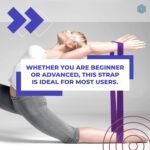 Boldfit Yoga Belt for Women and Men - Yoga Strap for Stretching with Extra Safe Adjustable D-Ring Buckle - Durable and Comfy Texture - Perfect for Your Yoga Session - 6 Feet, Purple - Image 3