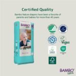 Bambo Nature Premium Baby Tape Diapers for Baby Medium Size (4-8 Kgs) - Super Absorbent, Breathable, Extra Soft, Dermatologically Tested, Hypoallergenic Infant Nappies With Wetness Indicator, 52 Count - Image 4