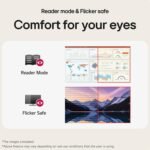 LG 27U411A-BD 68.5 cm (27 Inch) FHD (1920x1080) IPS Monitor, 1ms(MBR), 120Hz, Anti-Glare, sRGB 99%(Typ.), HDR10, 3-Side Virtually Borderless, Reader Mode, Flicker Safe, VGA, HDMI, Slim Stand, Black - Image 10