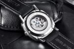 BENYAR Automatic Mechanical Watch for Men | Skeleton Dial Analog Watch | Genuine Leather Strap | 30M Water Resistant | Luxury Men’s Gift Watch - Image 4