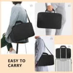PSS Storage Bag, Hard Travel Carrying Case, Waterproof with Both Side Compartments Travel Accessories Compatible with PlayStation 5 Slim Disk/ Digital Edition Console Case - Image 8
