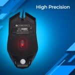 ZEBRONICS PHERO Wired Gaming Mouse with up to 1600 DPI, Rainbow LED Lights, DPI Switch, High Precision, Plug & Play, 4 Buttons - Image 3