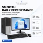 All-in-One Desktop Computer Set with Monitor, Keyboard & Mouse, SSD Ready PC - Image 5