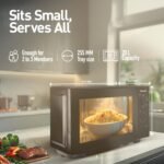 Panasonic 20 L Solo Microwave Oven (NN-SM25JBFDG,Black) - Image 6