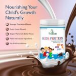 DR SATYAMRUT NUTRITIONAL Kids Protein Powder With DHA & Vitamin D for Growth & Strong Bones | Brain Development + Immunity For Growing Children | Delicious Chocolate Flavour | (400 gm) - Image 6
