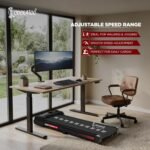 Cockatoo SmartWalk 1A Slimmest Walking Pad for Home, with Speed 1-6Km/Hr, 3HP Peak, 2-Level Incline Underdesk Treadmill (Max Weight:100 kg) - Image 3